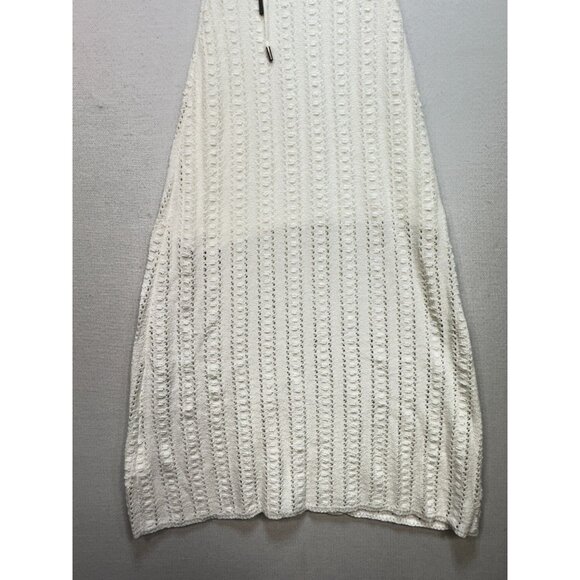 NWT Minkpink Women's Tinsley Knit Midi Dress XS Sleeveless Textured Open Back - Picture 16 of 16